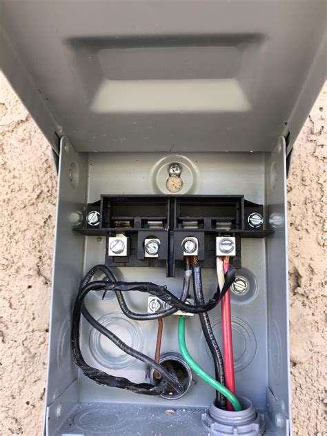 how to disconnect electrical box|120 volt disconnect box.